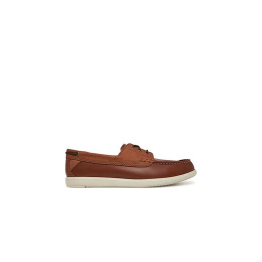 Clarks Mokasyny Bratton Boat 26181273 Brązowy ze sklepu MODIVO w kategorii Mokasyny męskie - zdjęcie 180435477