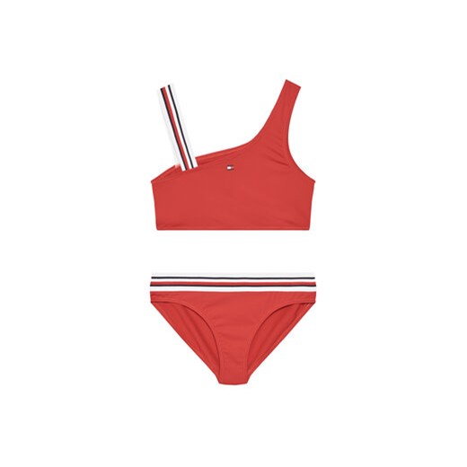 Tommy Hilfiger Strój kąpielowy UG0UG00805 Czerwony ze sklepu MODIVO w kategorii Stroje kąpielowe - zdjęcie 180435576