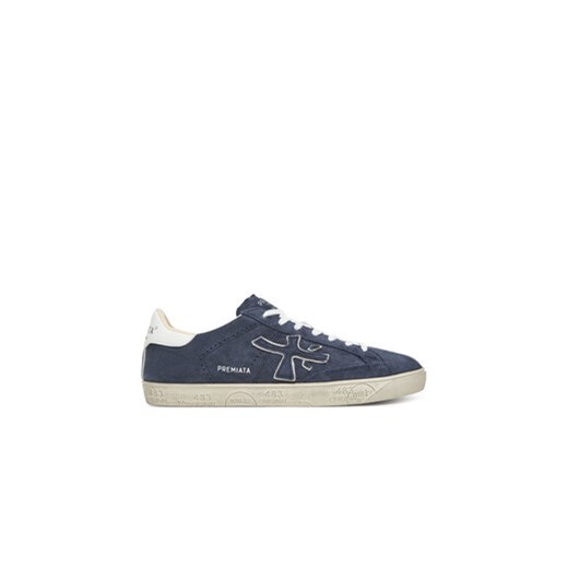 Premiata Sneakersy Steven Var 6643 Granatowy ze sklepu MODIVO w kategorii Buty sportowe męskie - zdjęcie 180435876