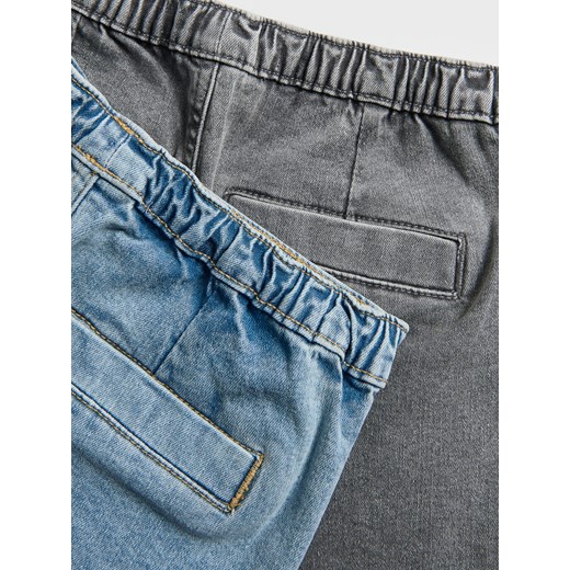 Reserved - Jeansowe szorty imitujące spódnicę - jasnoszary Reserved 146 (10 lat) Reserved