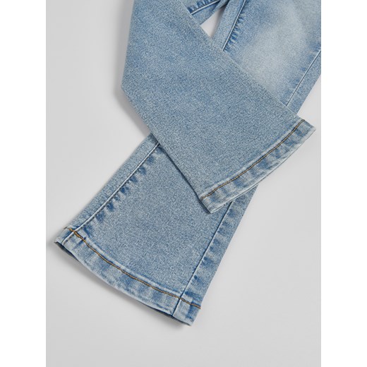 Reserved - Elastyczne jeansy flare - niebieski Reserved 5-2 lata) Reserved