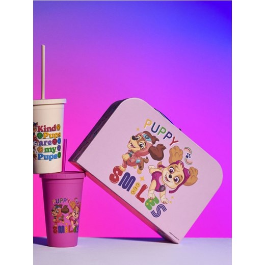 Sinsay - Pudełko do przechowywania Paw Patrol - różowy Sinsay One Size Sinsay
