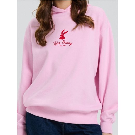 Sinsay - Bluza z nadrukiem Looney Tunes - różowy ze sklepu Sinsay w kategorii Bluzy damskie - zdjęcie 180437789