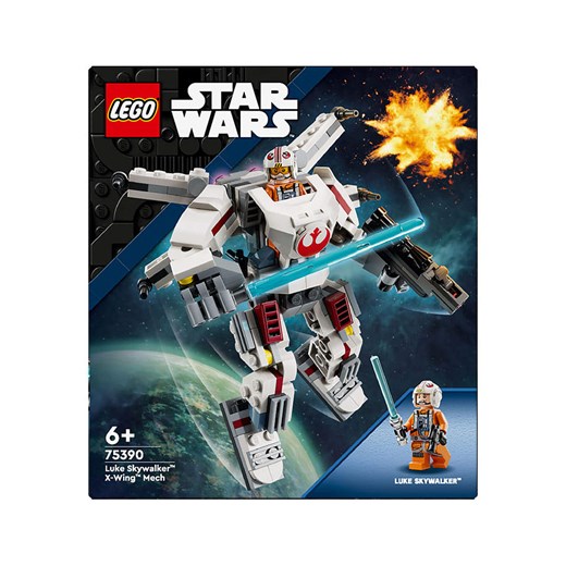 LEGO LEGO® Star Wars™ 75390 &quot;Luke Skywalkers™ X-Wing™ Mech&quot; - 6+ ze sklepu Limango Polska w kategorii Zabawki - zdjęcie 180439175