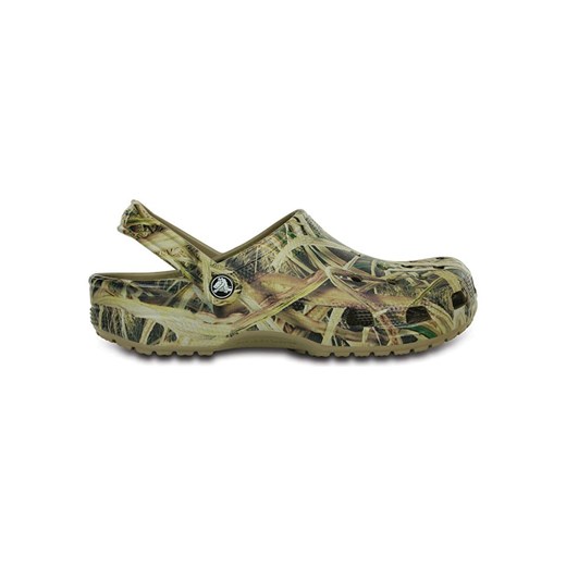 Crocs Chodaki &quot;Classic Realtree&quot; w kolorze khaki ze sklepu Limango Polska w kategorii Klapki męskie - zdjęcie 180439337