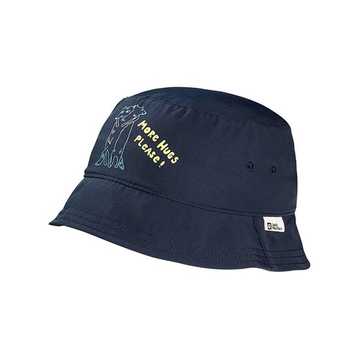 Jack Wolfskin Kapelusz &quot;At Home&quot; w kolorze granatowym ze sklepu Limango Polska w kategorii Czapki dziecięce - zdjęcie 180439867