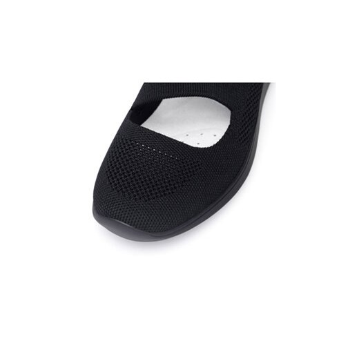 Rieker Baleriny R7102-01 Czarny Rieker 37 MODIVO