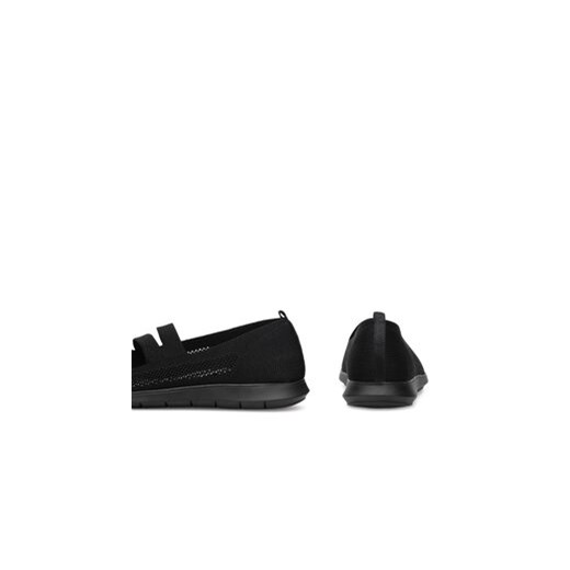 Rieker Baleriny R7102-01 Czarny Rieker 37 MODIVO