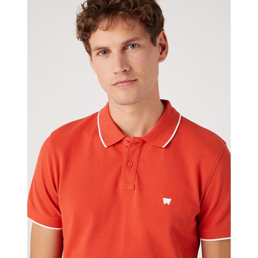 WRANGLER POLO SHIRT MĘSKA KOSZULKA POLO POLÓWKA PAPRIKA W7BHK4R41 112330857 Wrangler XL YouNeedit.pl