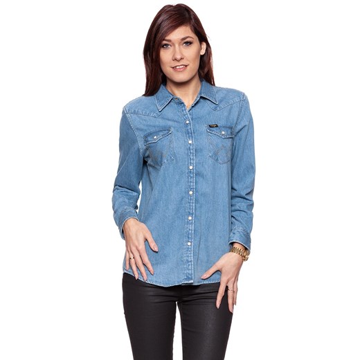 WRANGLER OVERSIZED WESTERN SH LIGHT USED W52421DZ6 112129372 ze sklepu YouNeedit.pl w kategorii Koszule damskie - zdjęcie 180441247