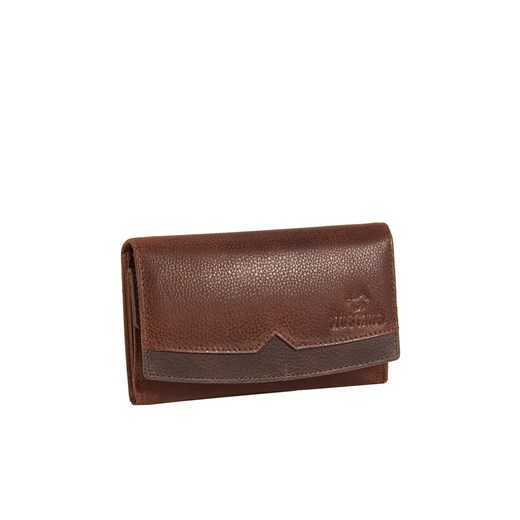 MUSTANG LA SPEZIA WALLET DAMSKI SKÓRZANY PORTFEL PREMIUM POJEMNY NA KARTY SKÓRA COGNAC 06.100931 ze sklepu YouNeedit.pl w kategorii Portfele damskie - zdjęcie 180441305