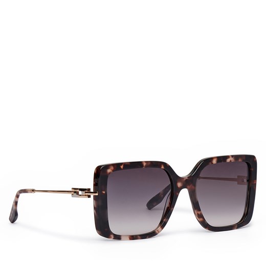 Okulary przeciwsłoneczne Trussardi TSW9057 Brązowy Trussardi 57 eobuwie.pl