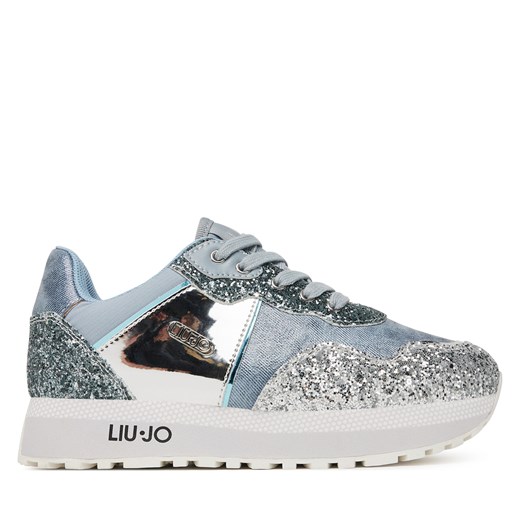 Sneakersy Liu Jo Maxi Wonder 923 4A5307 TX471 Niebieski ze sklepu eobuwie.pl w kategorii Buty sportowe damskie - zdjęcie 180441477