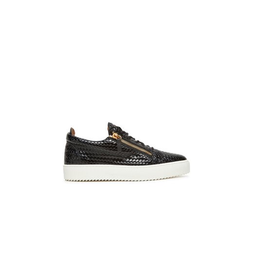GIUSEPPE ZANOTTI Sneakersy RM50012/001 Czarny ze sklepu MODIVO w kategorii Buty sportowe męskie - zdjęcie 180444289