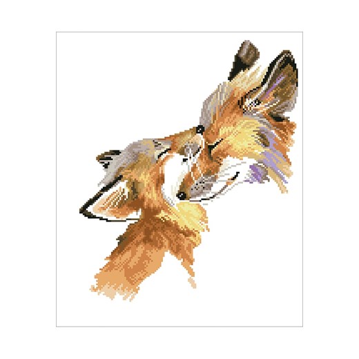 DIAMOND DOTZ Zestaw kreatywny &quot;Fox Bliss - Diamond Dotz®&quot; - 14+ ze sklepu Limango Polska w kategorii Zabawki - zdjęcie 180444885