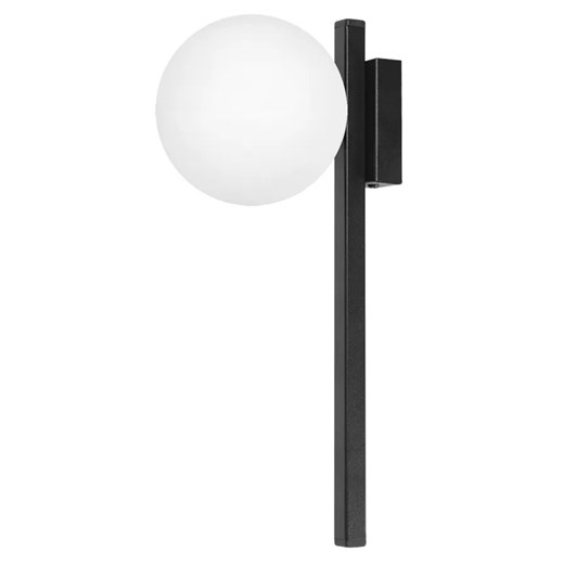 Biały kinkiet ze szklanym kloszem - J068-Gaber Lumes One Size Edinos.pl