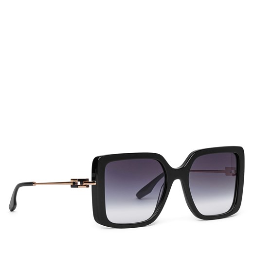 Okulary przeciwsłoneczne Trussardi TSW9057 Czarny Trussardi 57 eobuwie.pl