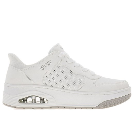 Buty Skechers Slip-ins: Uno Court - Acacia 183151WHT - białe ze sklepu streetstyle24.pl w kategorii Buty sportowe męskie - zdjęcie 180445618
