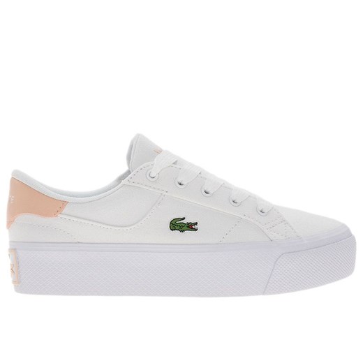 Buty Lacoste Ziane Platform 125 1 CFA 749CFA0017-1Y9 - białe ze sklepu streetstyle24.pl w kategorii Buty sportowe damskie - zdjęcie 180445626