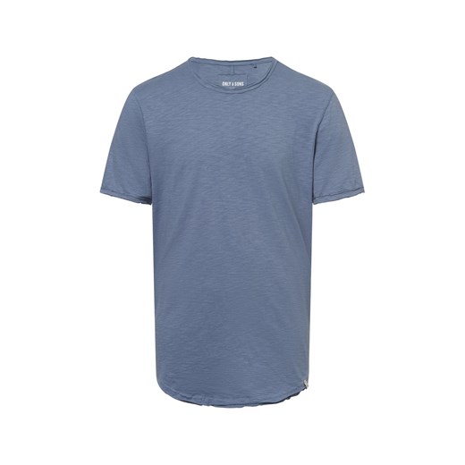 Only&Sons Koszulka męska - ONSBenne Longy Mężczyźni Bawełna szary marmurkowy ze sklepu vangraaf w kategorii T-shirty męskie - zdjęcie 180447146