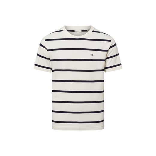 Gant Koszulka damska Kobiety Bawełna écru w paski ze sklepu vangraaf w kategorii T-shirty męskie - zdjęcie 180447227