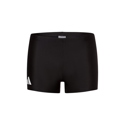 adidas Performance Męskie kąpielówki - Solid Boxer Mężczyźni czarny jednolity ze sklepu vangraaf w kategorii Kąpielówki - zdjęcie 180447278