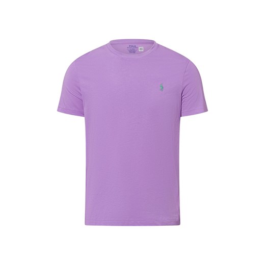 Polo Ralph Lauren Koszulka męska Mężczyźni Bawełna bzowy jednolity ze sklepu vangraaf w kategorii T-shirty męskie - zdjęcie 180447349