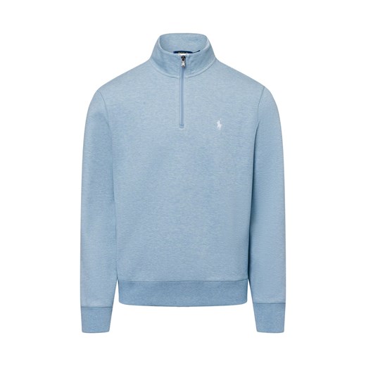 Polo Ralph Lauren Bluza męska Mężczyźni Bawełna jasnoniebieski marmurkowy ze sklepu vangraaf w kategorii Bluzy męskie - zdjęcie 180447357