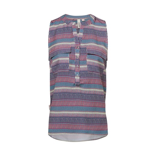 Ragwear Damska bluzka koszulowa - Romanna Kobiety Lyocell wielokolorowy wzorzysty ze sklepu vangraaf w kategorii Bluzki damskie - zdjęcie 180447359