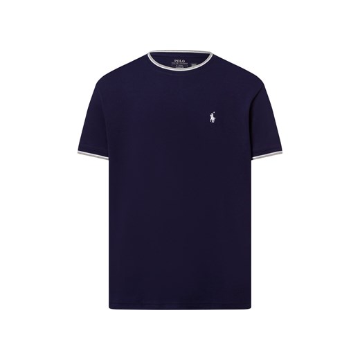 Polo Ralph Lauren Koszulka męska Mężczyźni Bawełna granatowy jednolity Polo Ralph Lauren L okazyjna cena vangraaf