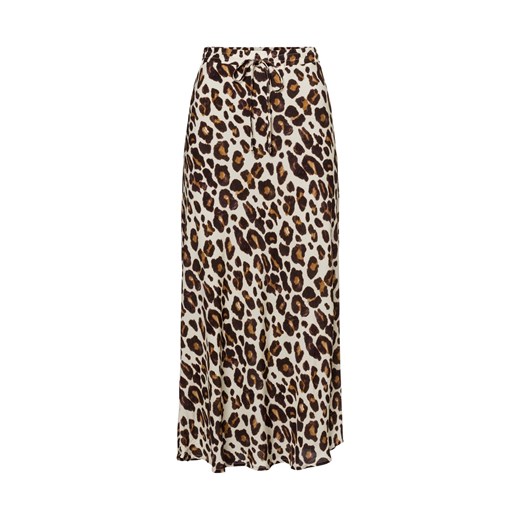 Marie Lund Spódnica damska Kobiety wiskoza beżowy wzorzysty Marie Lund 44 vangraaf