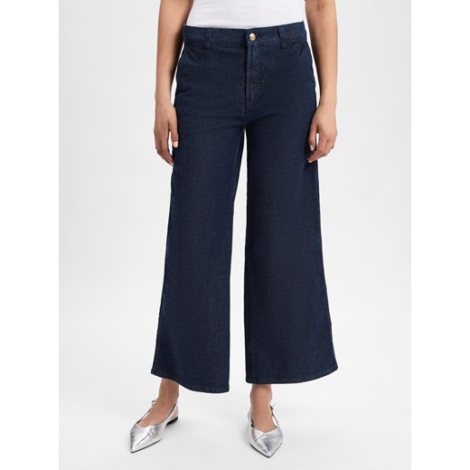 Cambio Dżinsy - Alek Kobiety Bawełna denim jednolity ze sklepu vangraaf w kategorii Jeansy damskie - zdjęcie 180447637