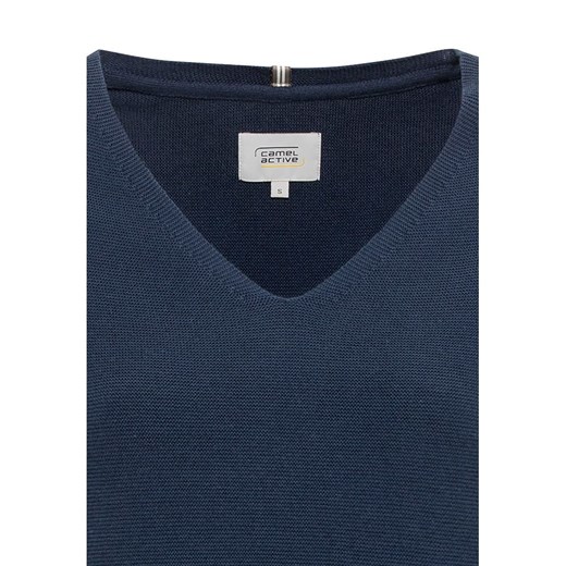 Sweter damski Camel Active z dekoltem w serek 