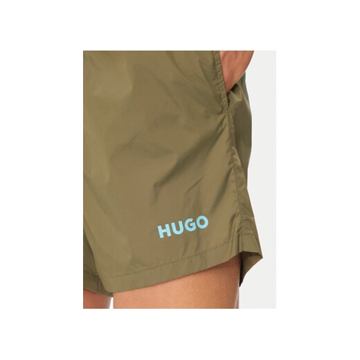 Zielone kąpielówki Hugo Boss