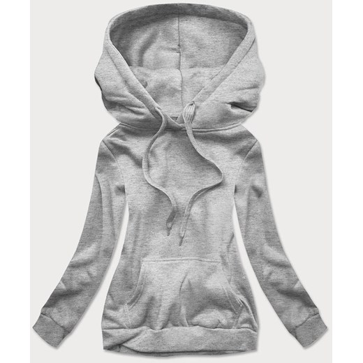 Damska bluza dresowa szara (w02-2) ze sklepu goodlookin.pl w kategorii Bluzy damskie - zdjęcie 180449688