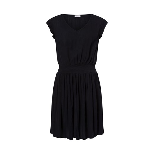 Lascana Sukienka damska Kobiety wiskoza czarny jednolity ze sklepu vangraaf w kategorii Sukienki - zdjęcie 180449726
