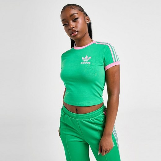 ADIDAS T-SHIRT BABY TEE ze sklepu JD Sports  w kategorii Bluzki damskie - zdjęcie 180449856
