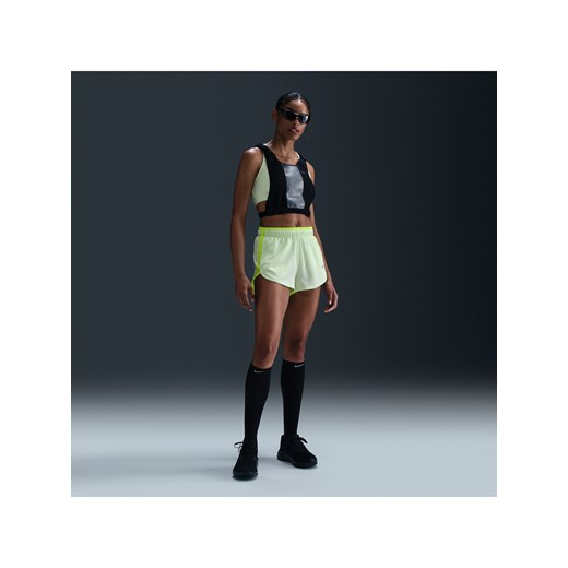 Damskie spodenki do biegania z wszytą bielizną Dri-FIT Nike - Żółty ze sklepu Nike poland w kategorii Szorty - zdjęcie 180449938
