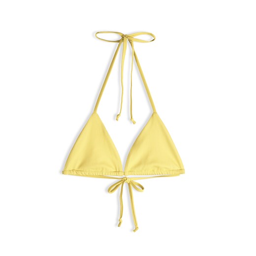 GATE Bikini top ze splotu żeberkowego - góra 32 ze sklepu gateshop w kategorii Stroje kąpielowe - zdjęcie 180450925