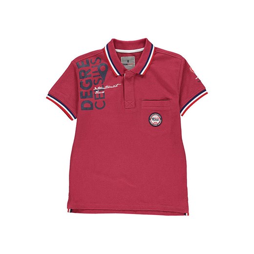 Peak Mountain Koszulka polo w kolorze ceglanym ze sklepu Limango Polska w kategorii T-shirty chłopięce - zdjęcie 180453129