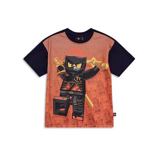 LEGO Koszulka w kolorze czarno-pomarańczowym ze sklepu Limango Polska w kategorii T-shirty chłopięce - zdjęcie 180453589