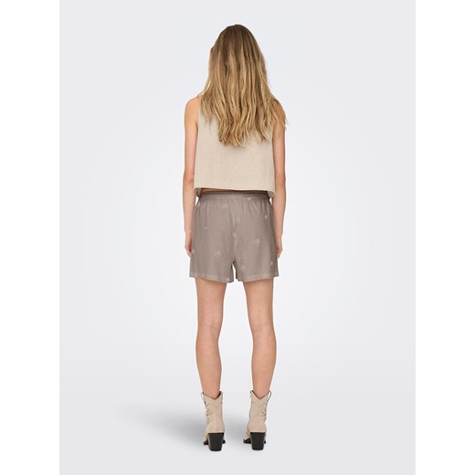 ONLY Szorty w kolorze szarobrązowym XL Limango Polska okazja