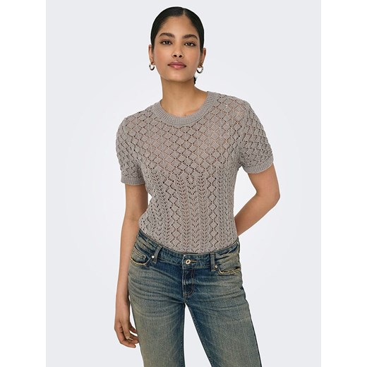 Sweter damski ONLY z okrągłym dekoltem 