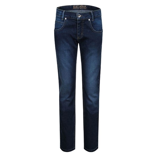 G.O.L.® FINEST COLLECTION Dżinsy - Comfort fit - w kolorze granatowym ze sklepu Limango Polska w kategorii Spodnie chłopięce - zdjęcie 180453857