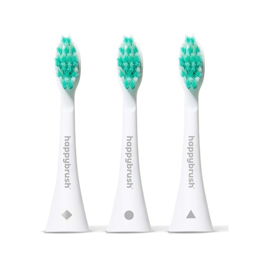 Happy Brush Końcówki (3 szt.) &quot;Eco Vibe3+&quot; do szczoteczki Happy Brush onesize okazja Limango Polska