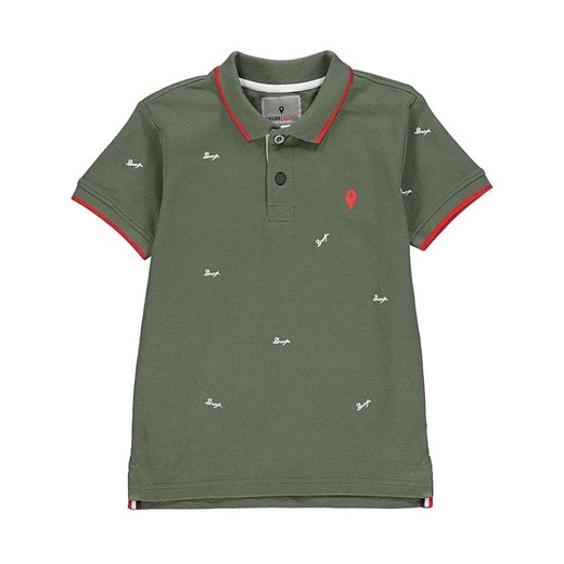 Peak Mountain Koszulka polo w kolorze khaki ze sklepu Limango Polska w kategorii T-shirty chłopięce - zdjęcie 180454476