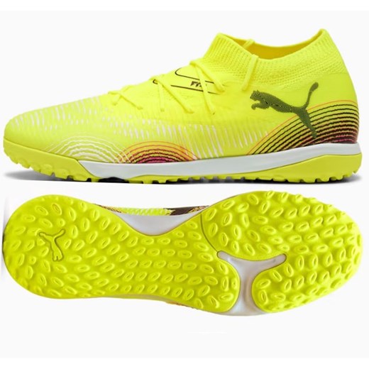 Buty piłkarskie Puma Future 8 Match Tt M 108370-03 żółte ze sklepu ButyModne.pl w kategorii Buty sportowe męskie - zdjęcie 180454858