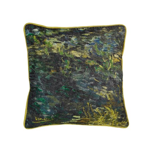 Beddinghouse Dekoracyjna poduszka &quot;Paintbrush Green&quot; w kolorze zielonym ze sklepu Limango Polska w kategorii Kołdry i poduszki - zdjęcie 180455155