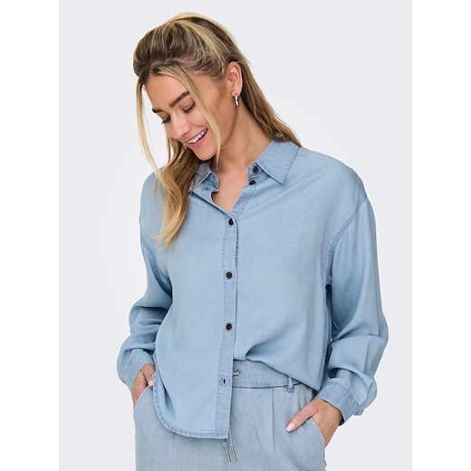 ONLY Bluzka w kolorze błękitnym L wyprzedaż Limango Polska