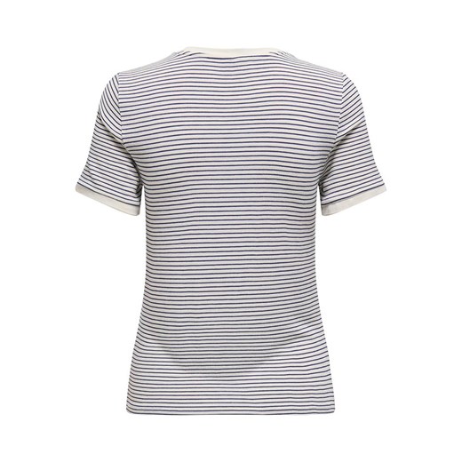 Bluzka damska ONLY z okrągłym dekoltem z krótkim rękawem wiosenna 